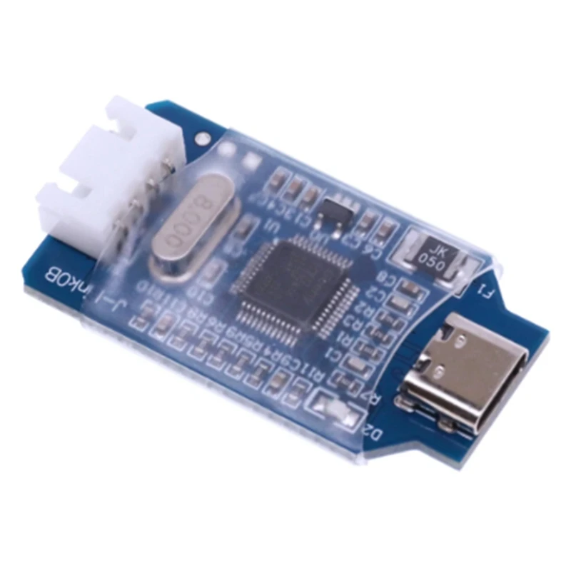 Compatible For J-Link OB ARM Simulation Debugger SWD Programmer STM32 Download Jlink Generation V8 Easy To Use