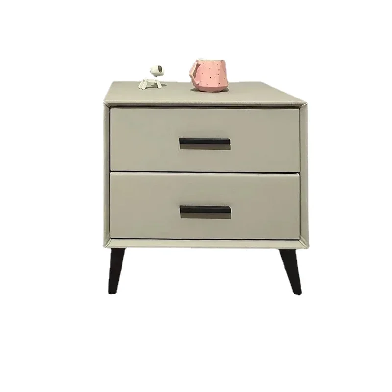 

XL Boutique Bedside Table Multi-Functional Large Capacity Bedroom Locker Storage Cabinet