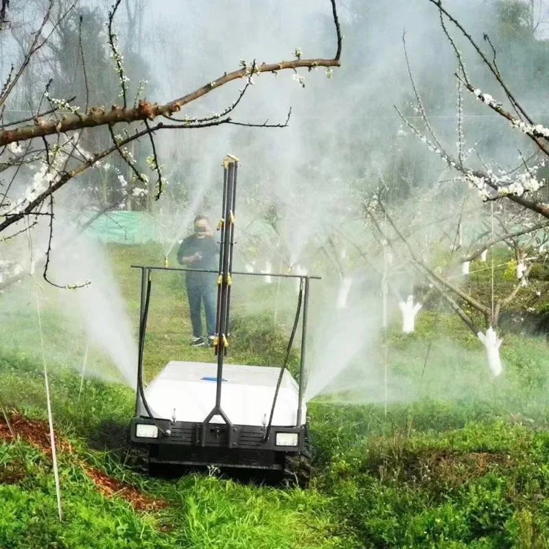 Tracked remote control agricultural sprayer Robotic sprayer