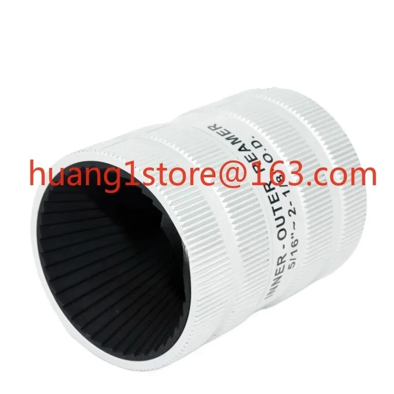 CH-209A/AL أنبوب ألومنيوم نحاسي أنبوب من الفولاذ المقاوم للصدأ جهاز شطب داخلي وخارجي أداة تشذيب الحواف #1