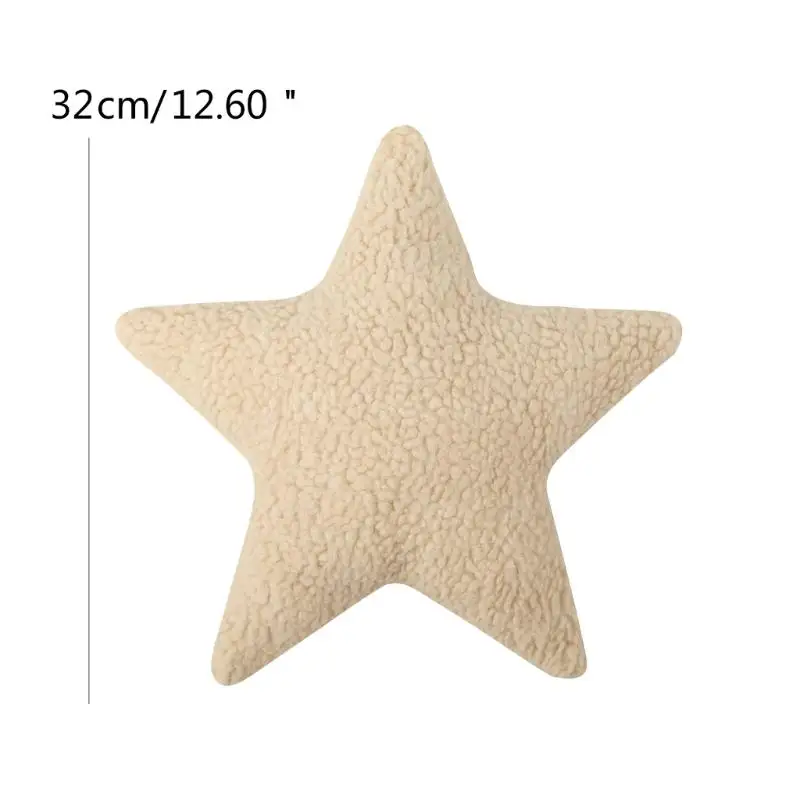 Cojín para posar para bebé, almohada para posar con estrella para recién nacidos, Adorable peluche para bebés