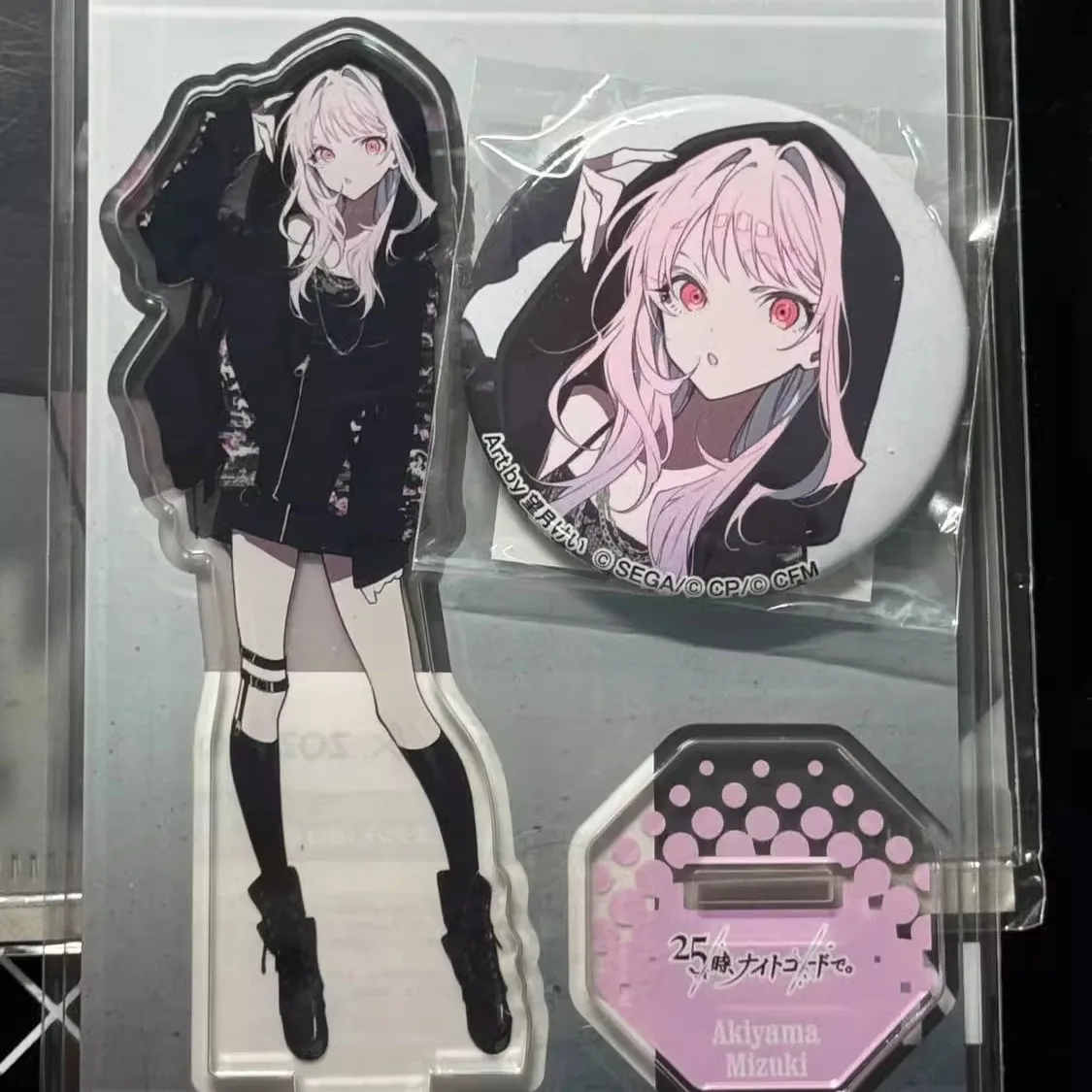Аниме-проект Sekai AKIYAMA MIZUKI, серия, персонаж, акрил, высокое разрешение, стоячая вывеска, коллекция моделей, настольный дисплей, подарок