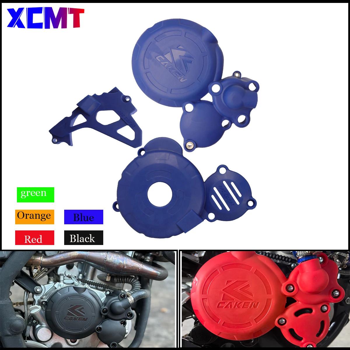 

Engine Cover Clutch Cap Magneto Water Pump Guard Crankcase Ignition Protector For ZONGSHEN CBS300 Motorcycle KEWS ZUMA AJ1 NB300