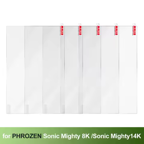 3D Printer Accessory 5pcs 10.1inch Screen Protector Film for PhrozenSonic Mighty 8K /Sonic Mighty14K LCD 3D Printer