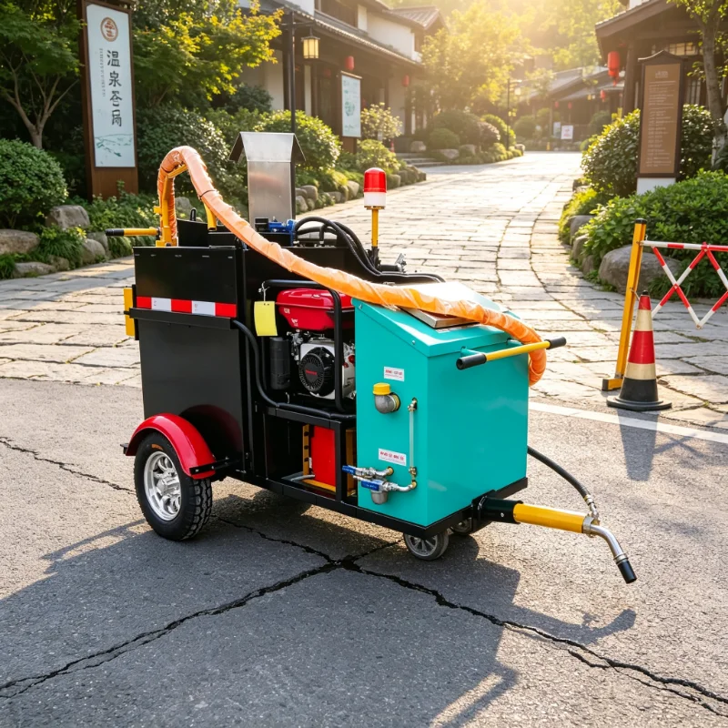 Crack Sealing Machine Asphalt Crack Sealing Machine Sealcoating Asphalt Road Seam Filling Seal Coating Machine for Sale
