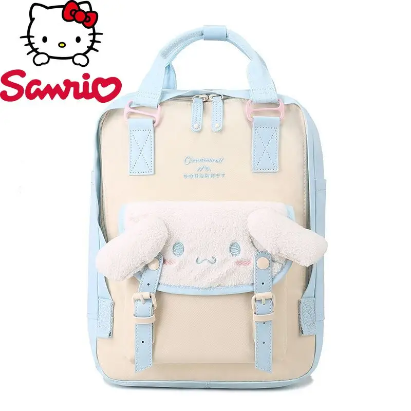 

Sanrio Kuromi Cinnamoroll My Melody Backpack Student School Bag Children's Gift Large Capacity Cartoon Print Cute
