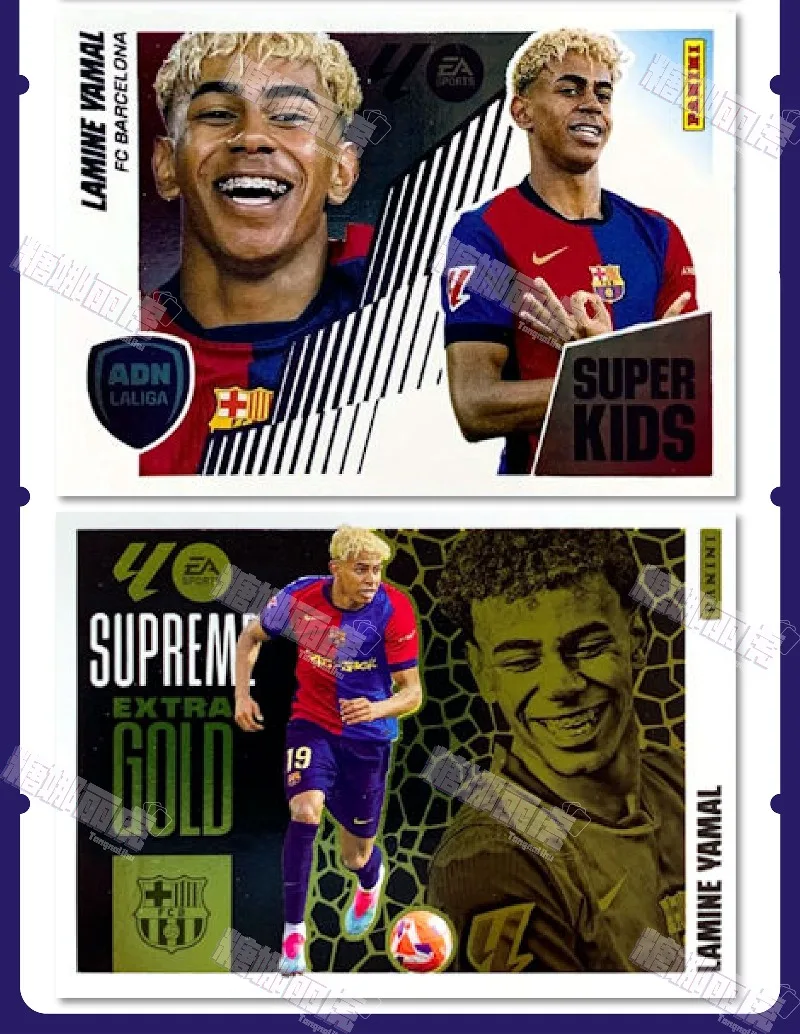 2025-26 ملصقات سلسلة Panini La Liga الموقعة بواسطة Panini Star Kayamar، هدية تزيينية جميلة لكرة القدم المتوفرة #3