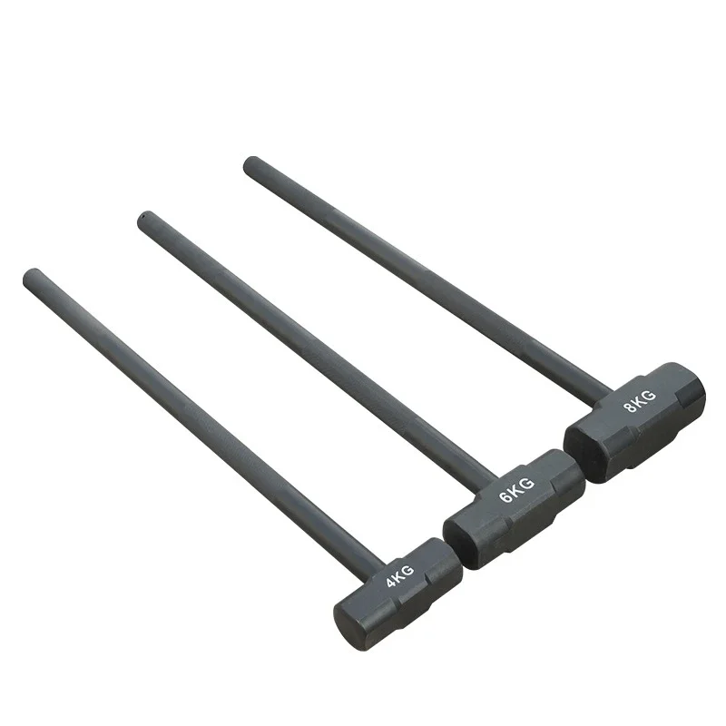 Home Fitness Or Commercial Use Fitness Hammer With Long Steel Handle Sledge Steel Power Clubbell