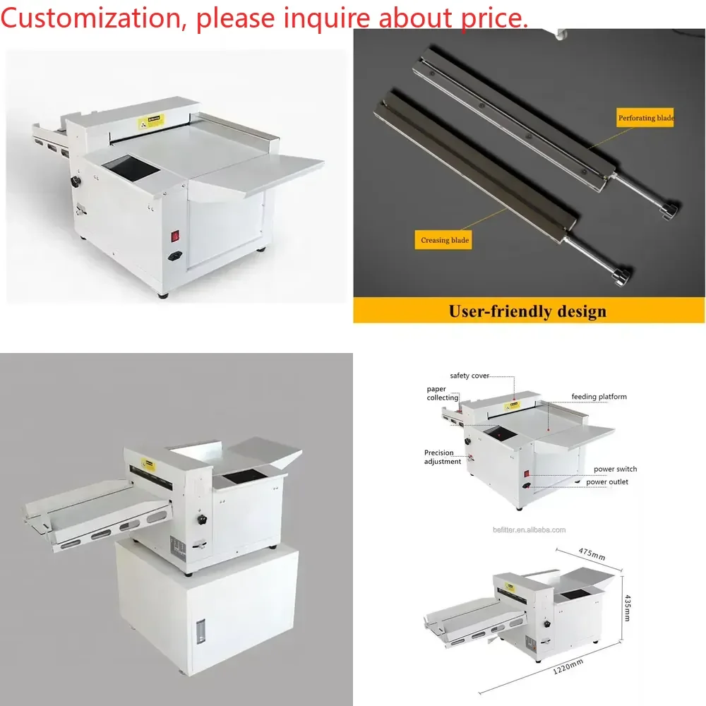 330mm A3 Size Automatic Digital Paper Creasing and Perforating Machine 350A