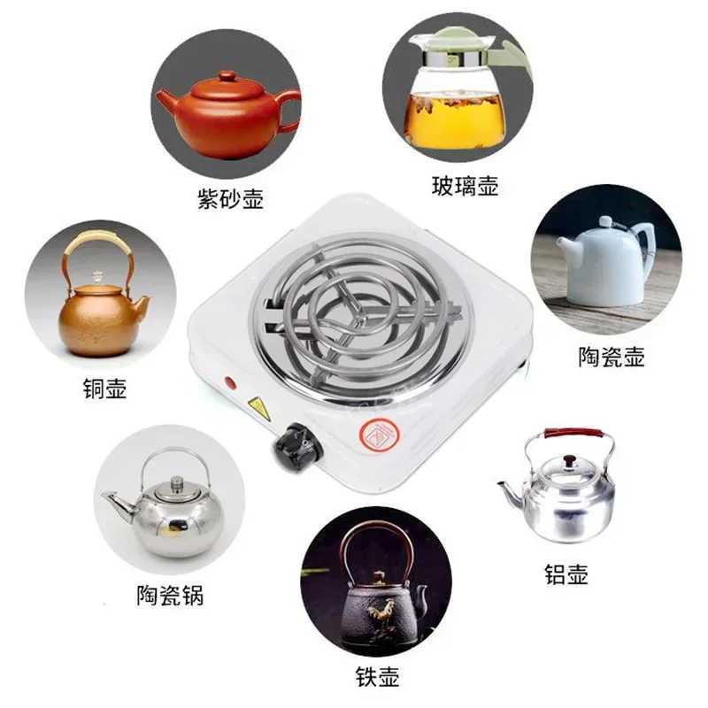 Hookah Shisha Coal Burner 500W Hot Plate Barbecue Electric Stove Kitchen Cooking Coffee Heater Chicha Fast Burning