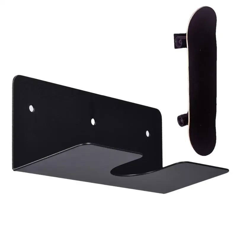 

Skateboard Display Wall Mount Storage Wall Hanger Display For Longboard Cruiser Rack With Floating Effect Stable Space-Saving