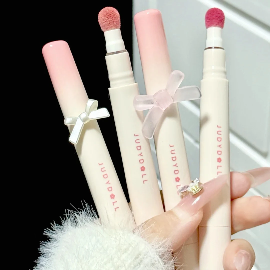 Juduo Lip Mud Copo Antiaderente de Longa Duração Matte Lip Gloss Lip Stain Veludo Hidratante À Prova D 'Água Macio Cremoso Batom Líquido