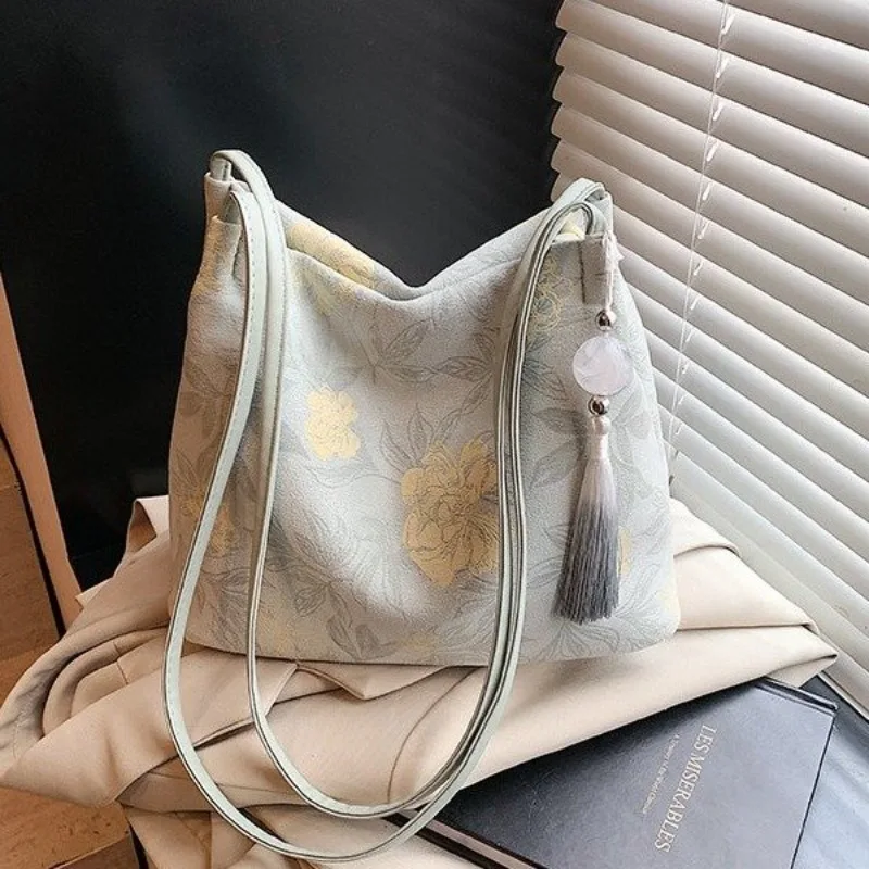 

Women Luxury Messenger Purse Shopper Solid Color Commuter Bag Elegant Leather Diaper Bag Large Capacity On-The-Go Essential