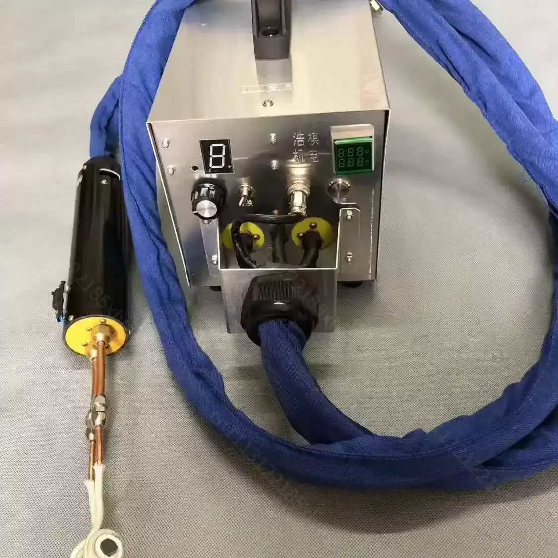 Handheld High Frequency Induction Heater 25KW Portable Welding Equipment for Copper Pipe Aluminum Iron Brazing Work