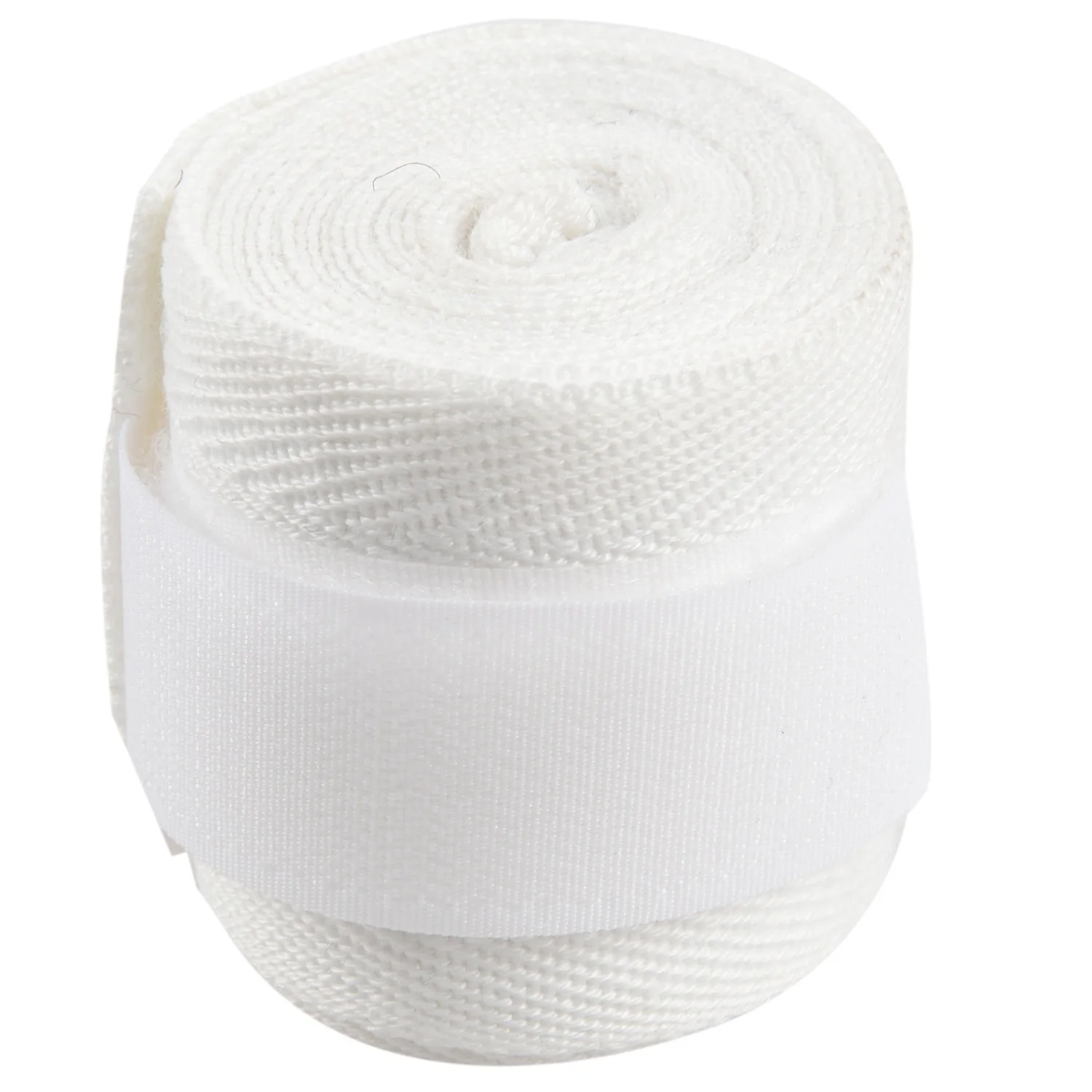 BISM, 1 шт., 2,5 м, эластичный хлопковый спортивный ремень, боксерский бандаж для санда, Муай Тай, ММА, тхэквондо, перчатки для рук, белые обертывания