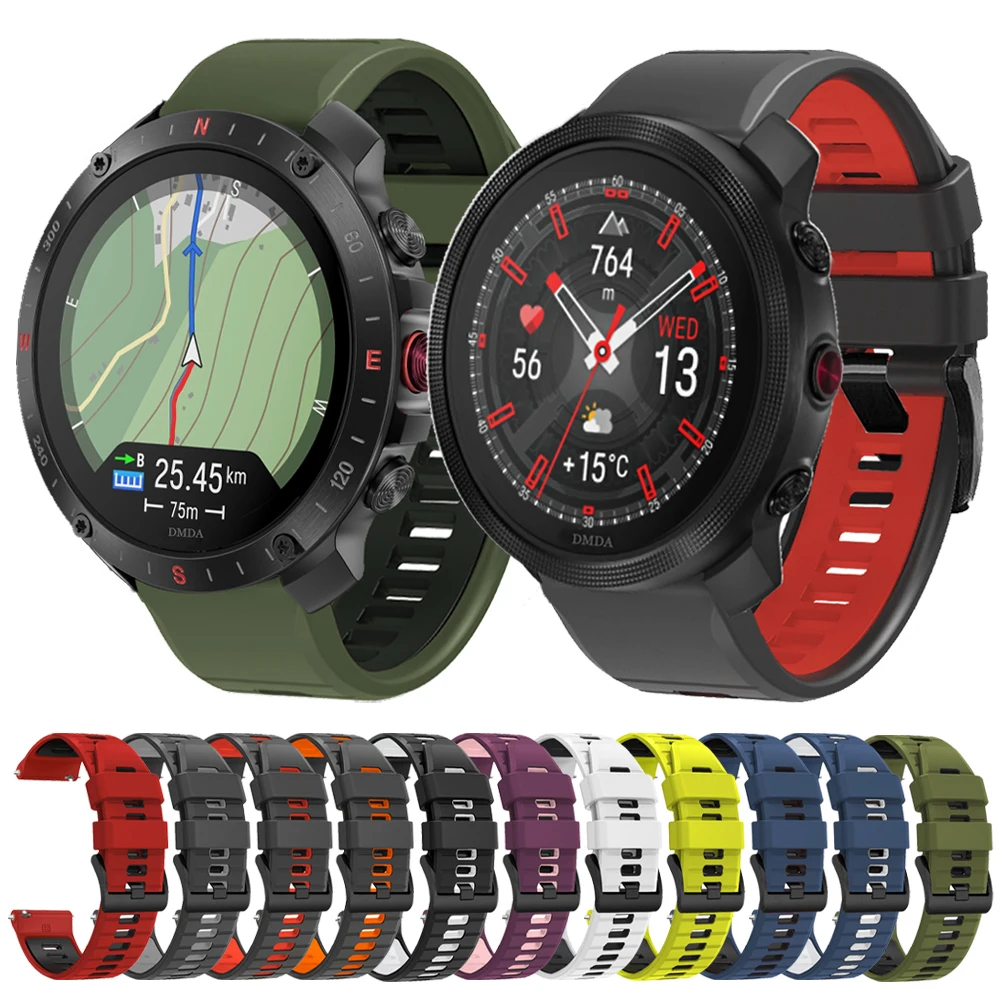 Sports Watch Band 20mm 22mm For POLAR Vantage M3 M2 V3 Strap Grit X X2 Pro Ignite 3 Silicone Bracelet 20mm 22mm Women Man correa