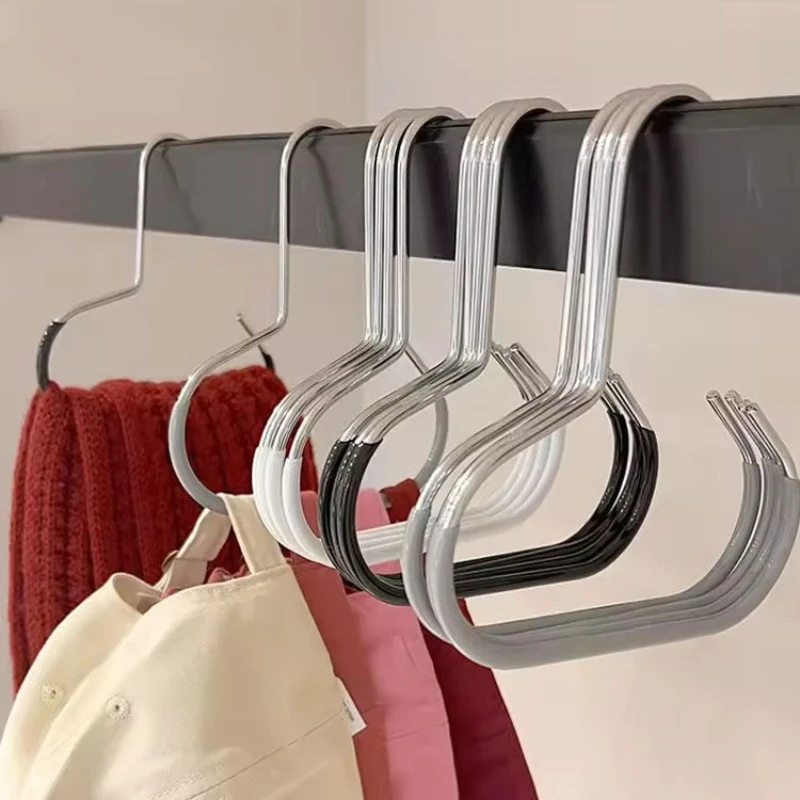 Простой в использовании универсальный круглый крючок из марганцевой стали — идеально подходит для шапок, галстуков, шарфов и сумок, прочная несущая способность, не деформируется