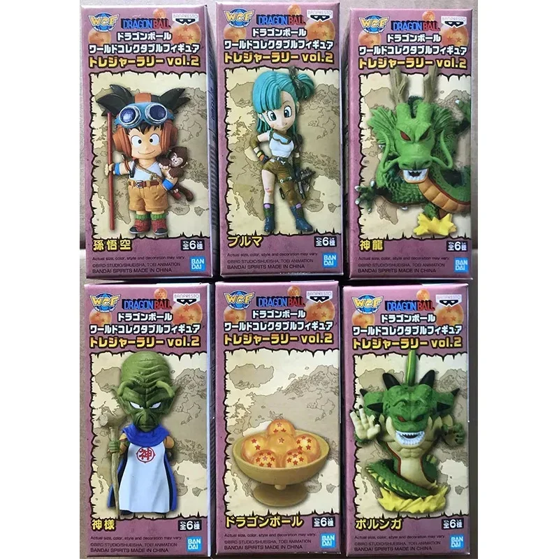 Glasses Factory Wcf Dragon Ball Treasure Gathering 02 Sun Wukong Bulma Earth Dragon Namiq Star God Dragon Anime Collection Model