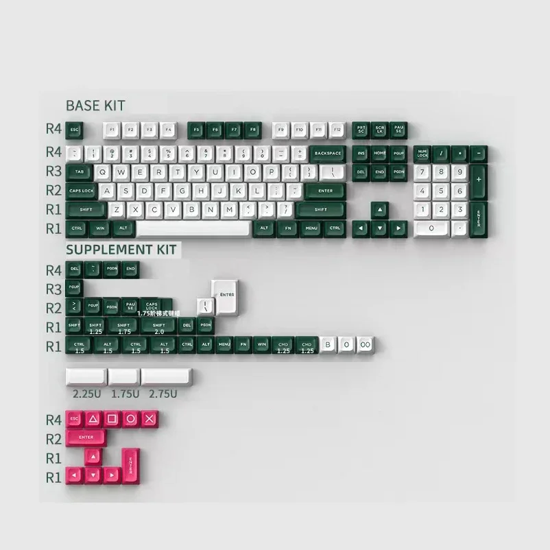 أغطية مفاتيح CSA EMA ASA PBT لمفاتيح Cherry MX على لوحات المفاتيح الميكانيكية