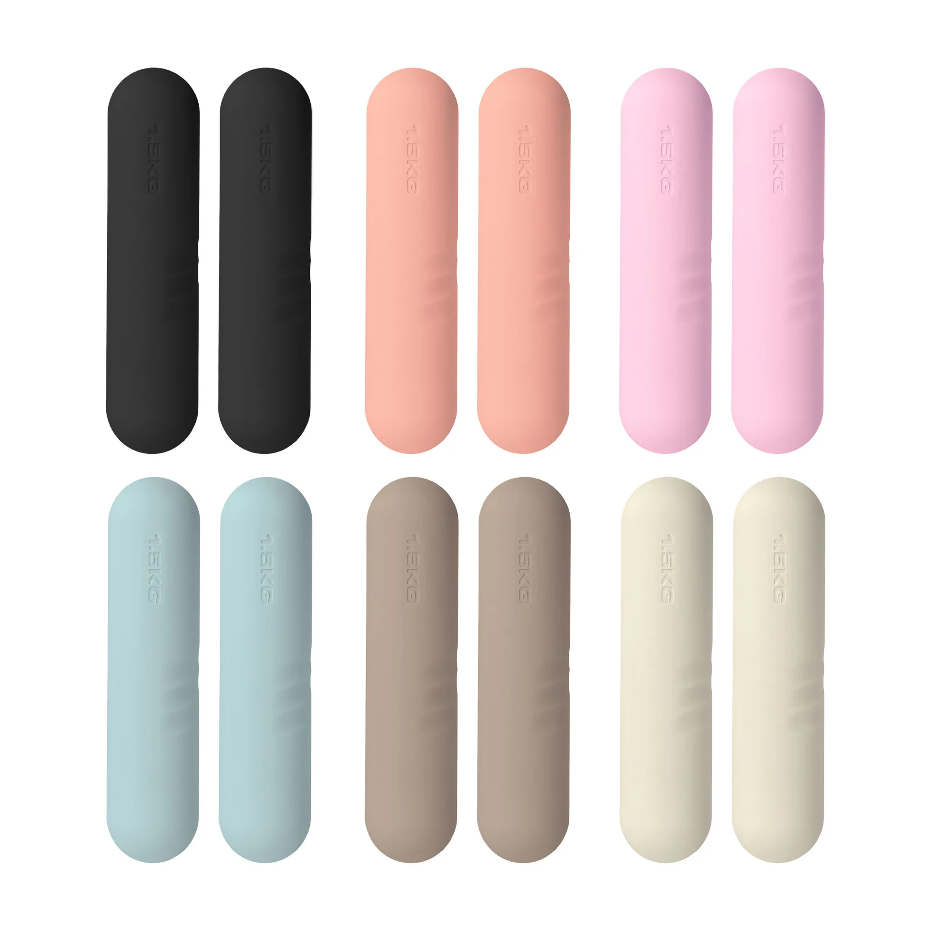 

Портативные 1 кг 1,5 кг силиконовые гантели для пилатеса, горячая распродажа, бесплатные гири для женского домашнего использования