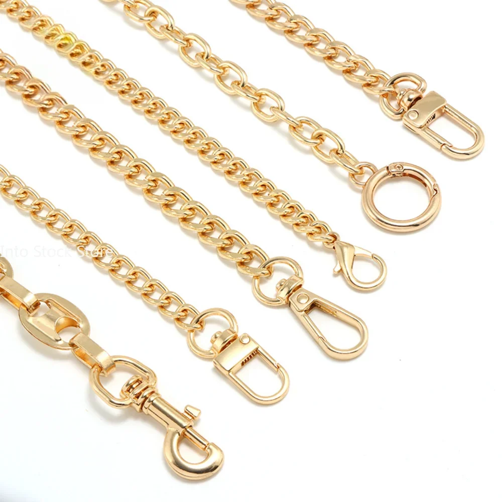 Bag Chain Replacement Parts Bag Accessories For Hand-Woven Shoulder Handbag DIY Handmade Detachable Straps 20cm Extension Chain