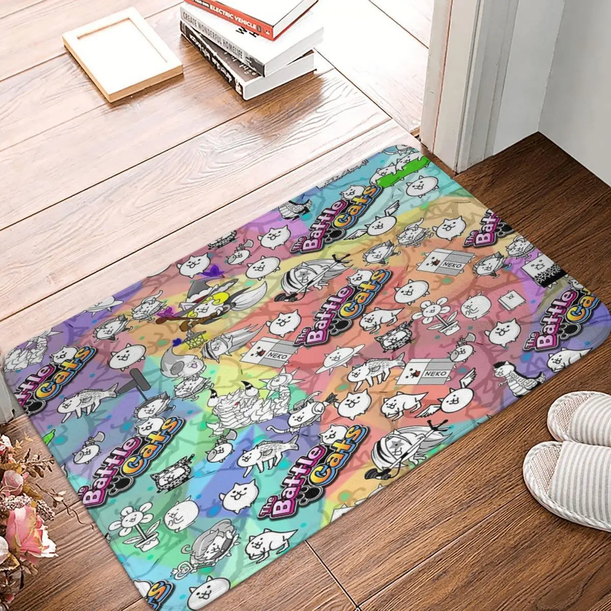 Боевые Коты, 1 напольный коврик, ковер, комнатный ковер, скандинавские коврики, кухонные коврики, предметы домашнего обихода на заказ