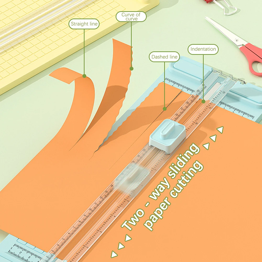 

Портативный триммер для бумаги 4 в 1, 4 стиля, инструмент для скрапбукинга для поздравительной открытки
