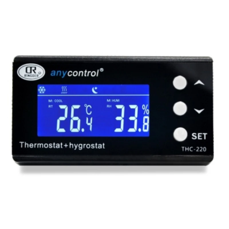 THC-220 Digital Thermostat with Humidity Control for sale