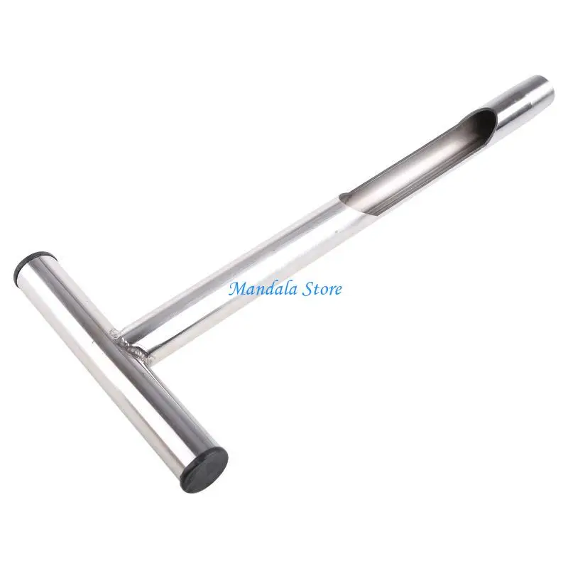 

U2JC Зонд для отбора проб почвы Т-образная ручка Защита от ржавчины для визуального контроля профиля почвы Легкое удаление почвы