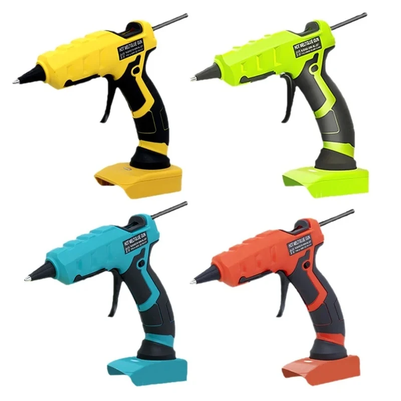 Tool Parts For Makita For DEWALT For BlackDecker For Milwaukee For Bosch 18V Lithium Battery Hot Melt Glue Gun 7 mm 30 Sticks