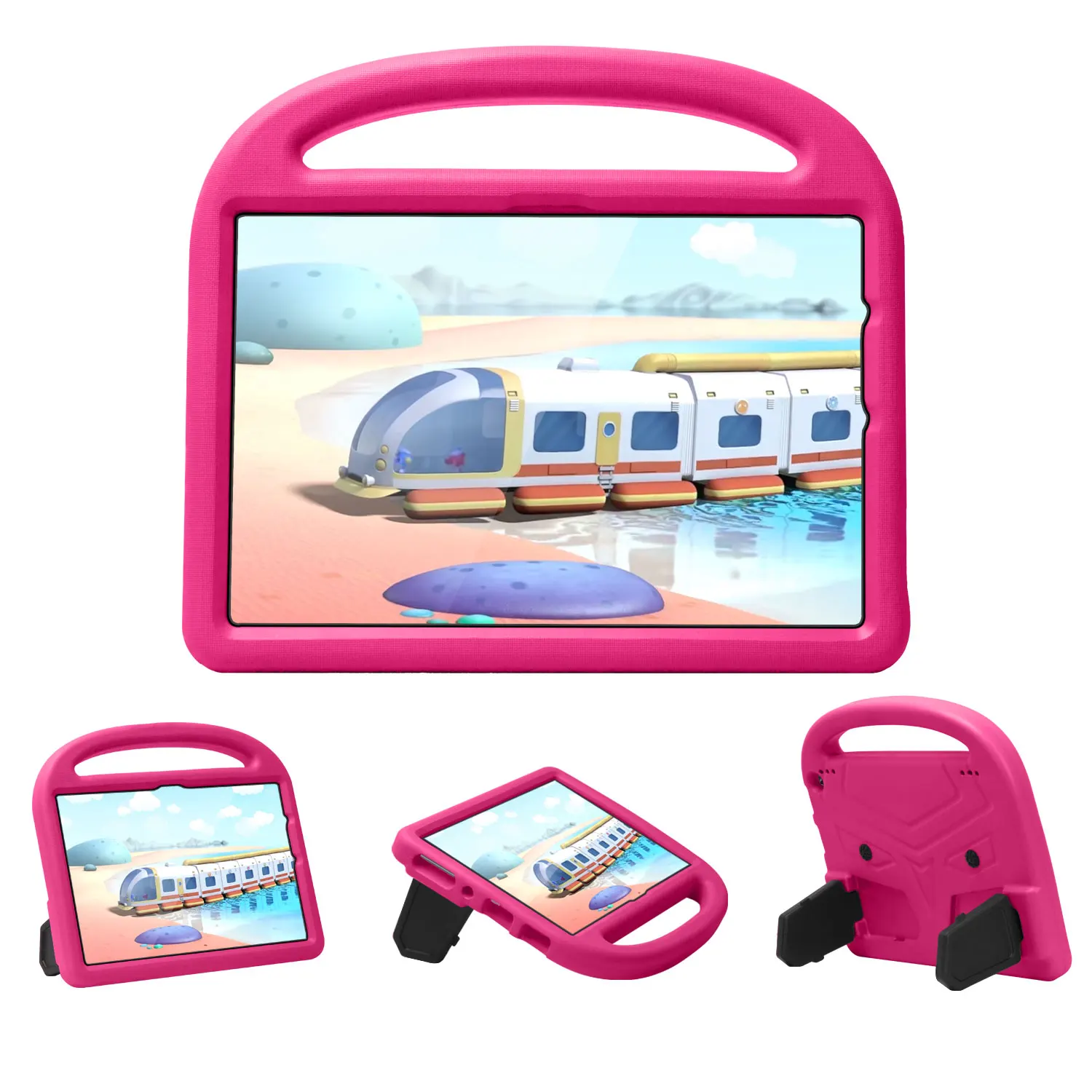 

Kids Case For Amazon Kindle Fire HD Max11 2023 11in Tablet Cover For Fire HD 10 2021 10.1in with Shockproof Handheld Stand Shell