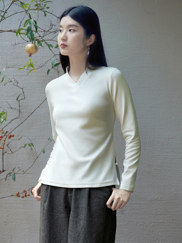 

Slim Fit V-Ne Knitted Cotton Base irt Elastici National Sle Improved Versatile Small irt Demonstrating Four Feathers