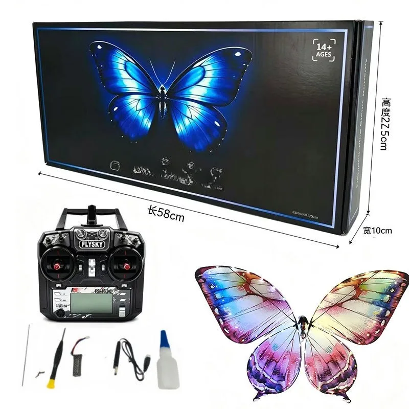 For Bionic Flapping Wings Remote Control Butterfly Flight Luminous Wedding Performance Science Props Manufacturer