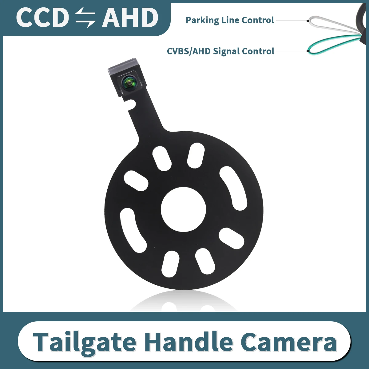 

AHD пикап, ручка задней двери, камера заднего вида для Jeep Wrangler 2007-2018, автомобильная водонепроницаемая камера ночного видения