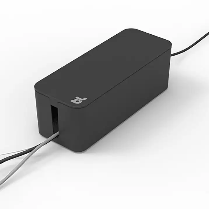 Bluelounge Cablebox scatola di gestione del cavo, nera