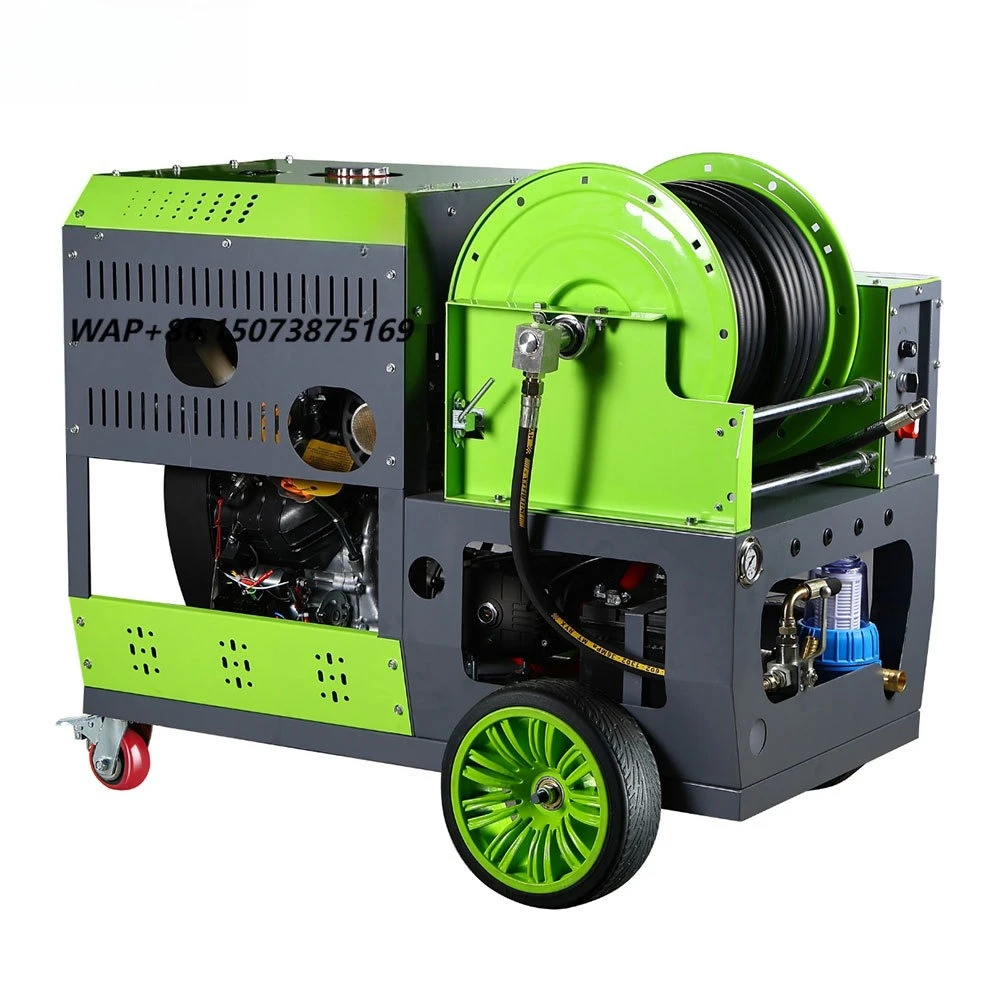 

200 Bar 84L Surface Cleaner Washing Machine Industrial Petrol Commercial High Pressure Washer