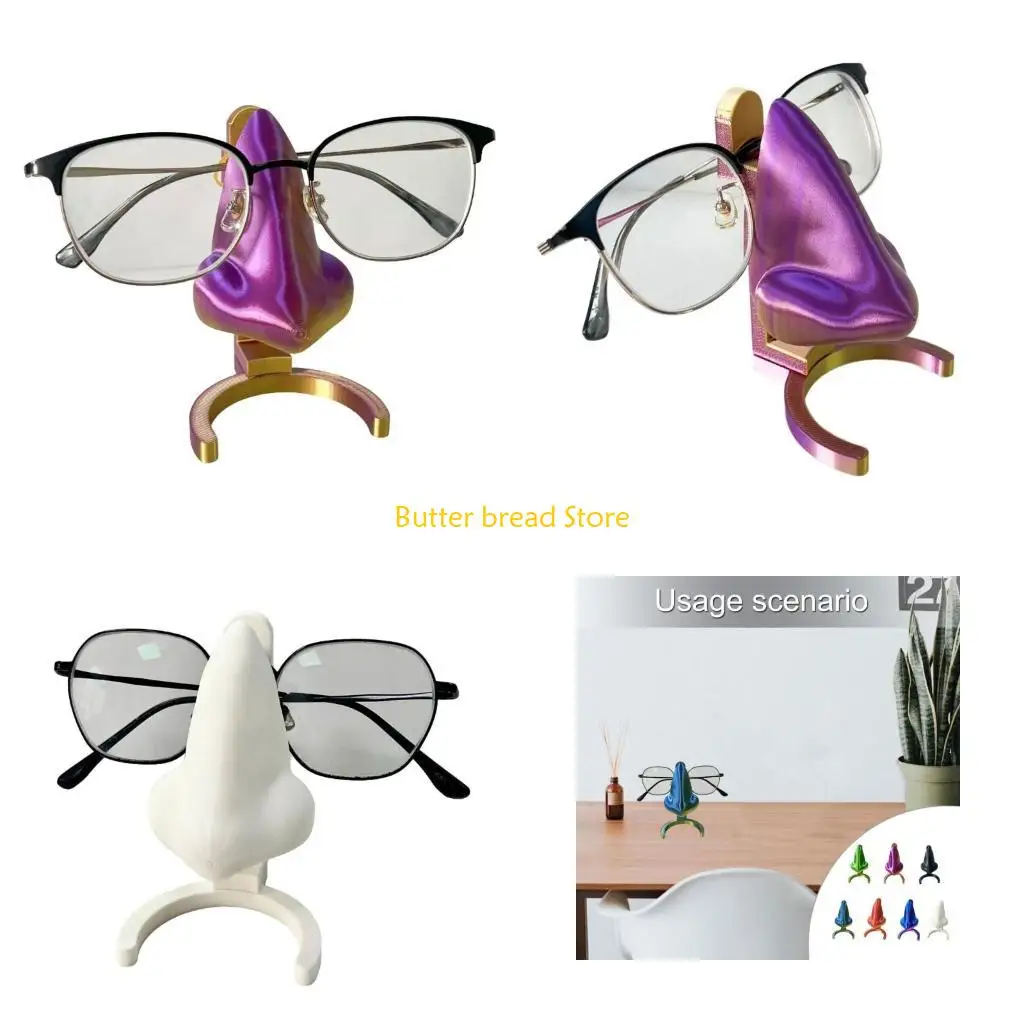 

W89C 3D подставка для очков в форме носа, настольная подставка для очков, стойка для очков, стойка для офиса и украшения дома