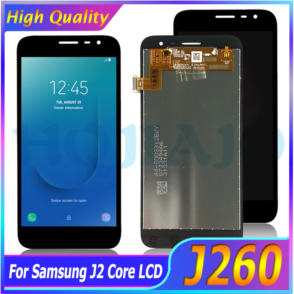 5.0 inch For Samsung J2 Core J260 LCD Display Screen Touch Screen Digitizer Assembly For Samsung J260 LCD Replacement