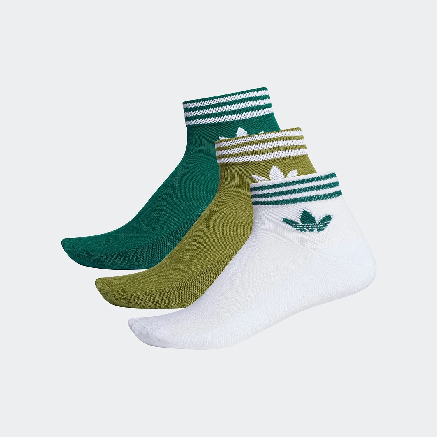 

Adidas genuine New Season Trefoil Men's and Women's Casual Sports Socks EE1154