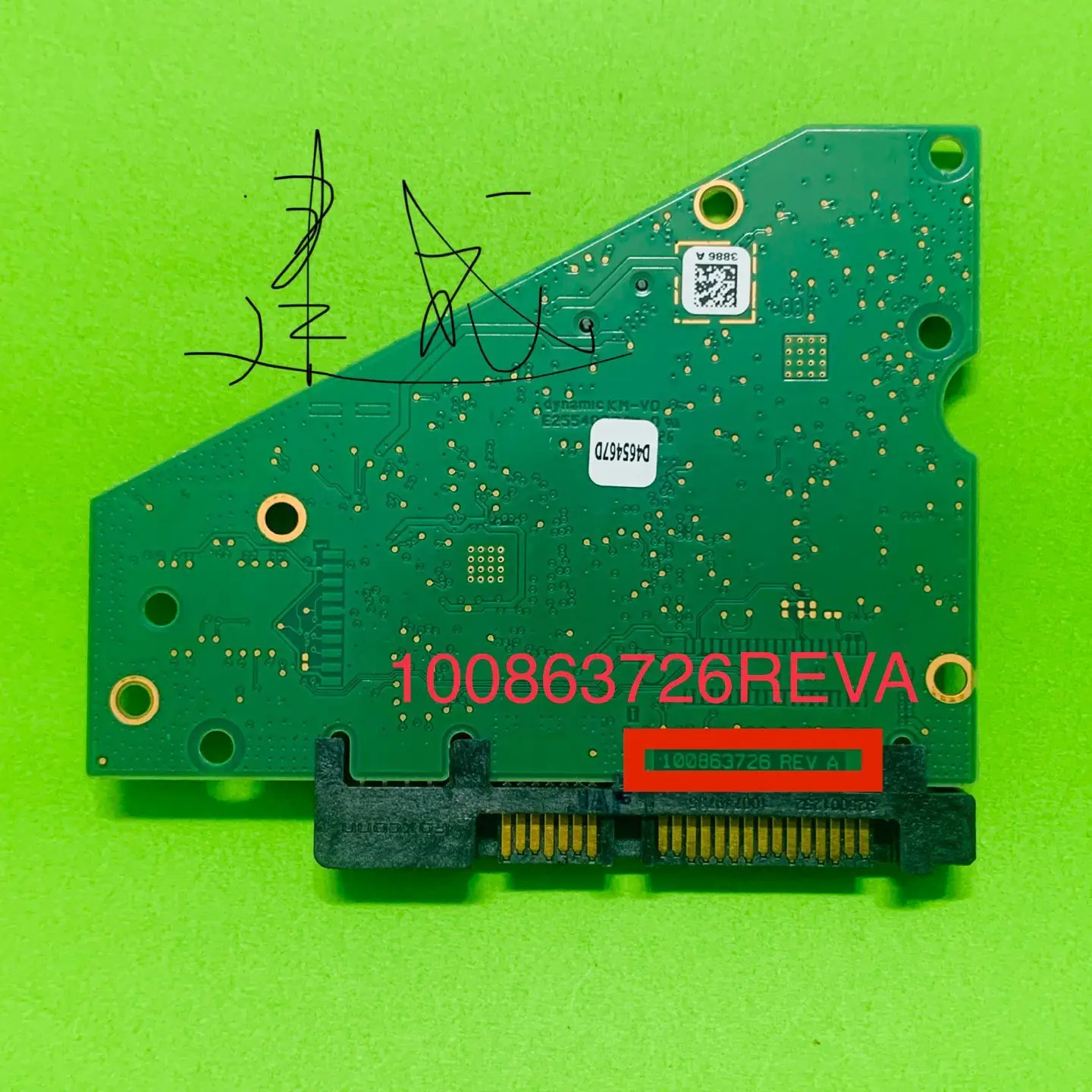 Hdd 100863726rev seagate 3.5ハードディスクPCb3668aデータ復旧