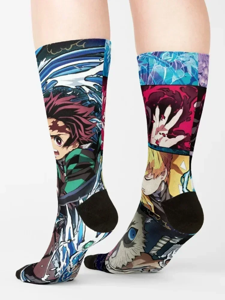 Kotak Kotak Berteriak Bersama جوارب هوائية أحذية المشي لمسافات طويلة رجل عيد الميلاد تخزين الجوارب النسائية الرجال