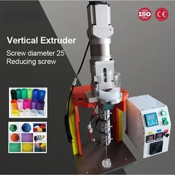 220V/110V 3D Vertical Extruder Automatic Desktop 0.1-4kg/h 1200W PP PE PS AS ABS Laboratory Extruder Support Customiz