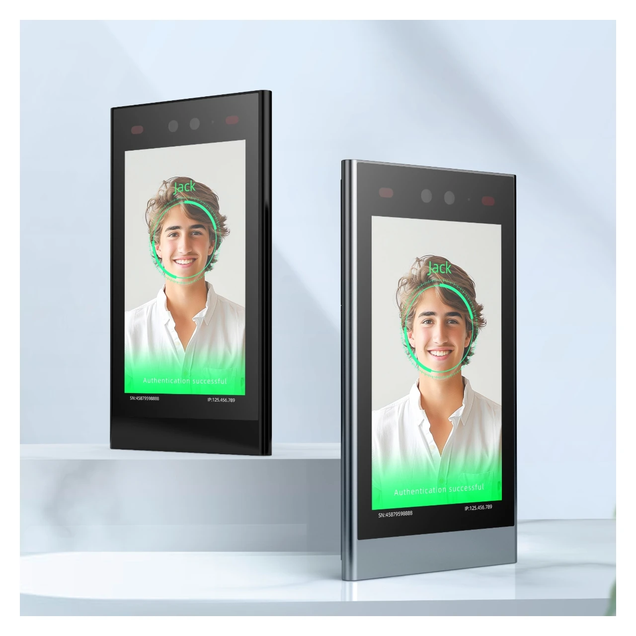 

FCV5003 7-inch High-Brightness Liquid Crystal Time Attendance System with Mask Detection Custom Logo Protocol Support OEM