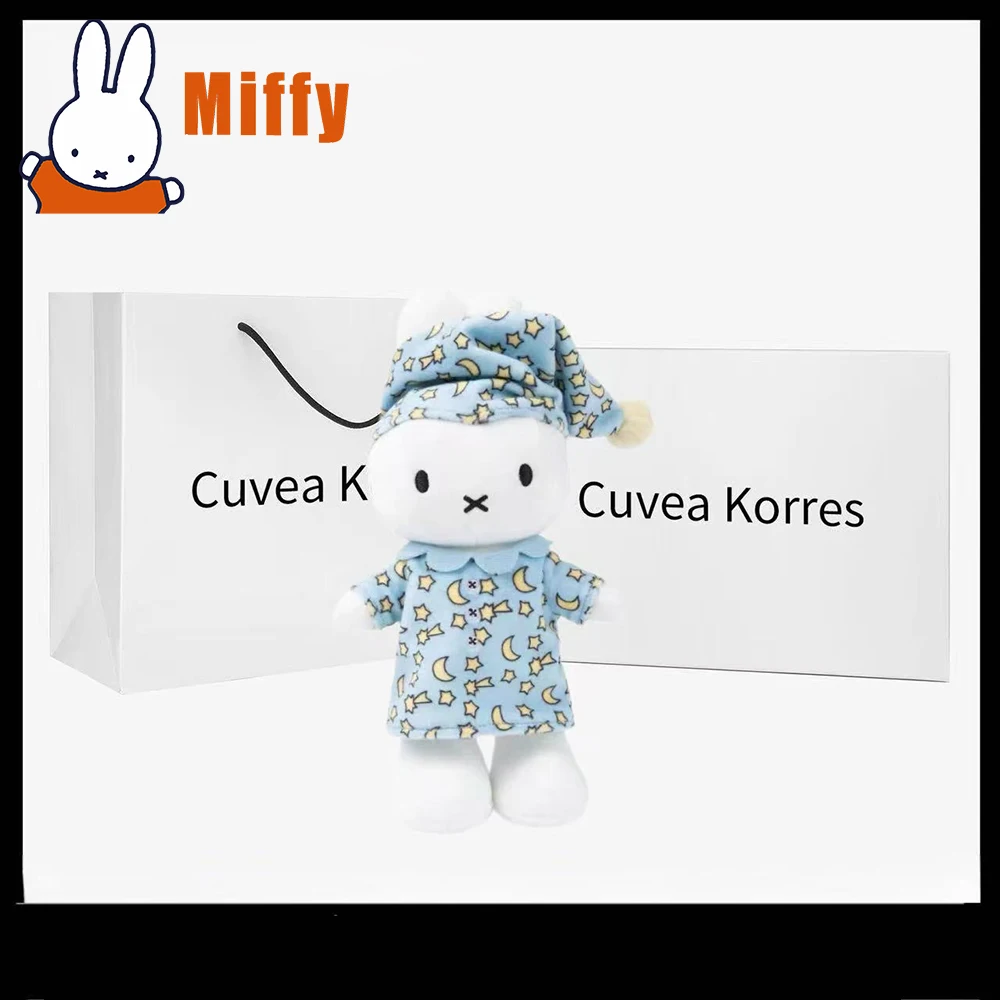 

Kawaii Miffy пижамный стиль, плюшевая кукла, милый кролик, пижама, игрушка-компаньон для сна, мягкое животное, мягкий декор для детской комнаты, подарок для девочки