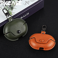 PKCASE Shockproof Leather Earphone Case For Huawei Freebuds Pro 2 3 4 Bluetooth Headphone Cover For Huawei Freebuds Clip SE2 SE3