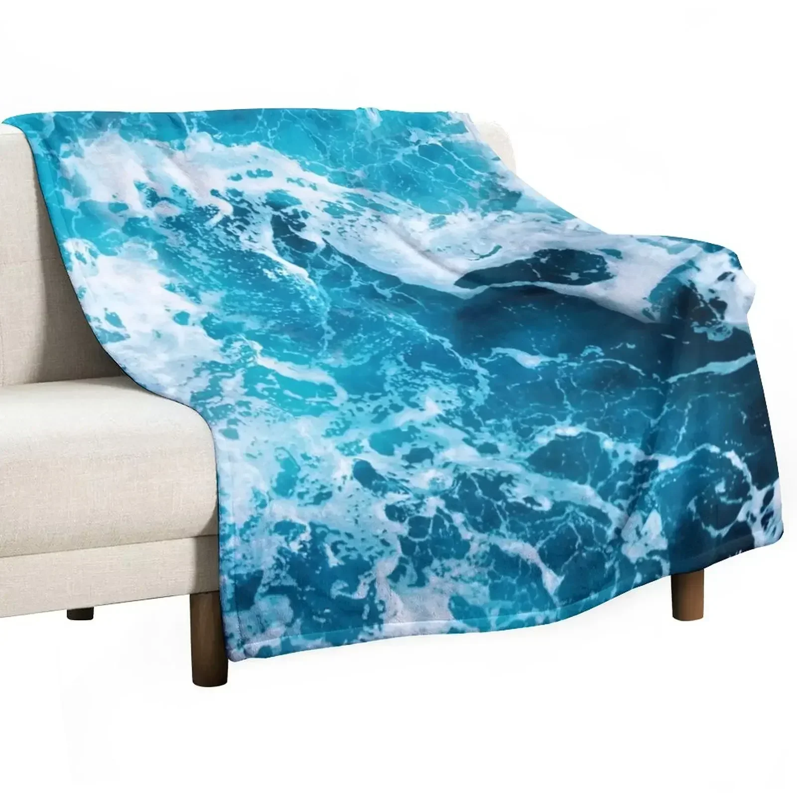 

Ocean Deep Throw Blanket Heavy Soft Beds Furrys blankets and throws Blankets