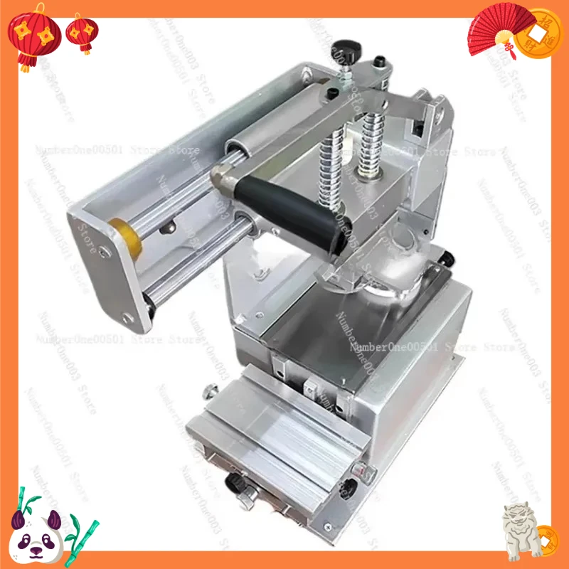 

ZYP-215 Sealed Ink Cup Pad Printer Small Inkwell Pad Printing Machine Shifting Press 100x215mm Steel Plate Pad Printer Machine
