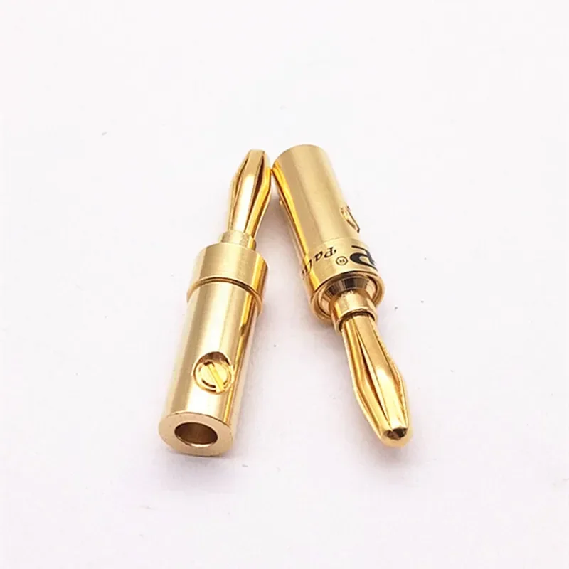 Budweiser Fine Copper Cross Banana Plug Gold-Plated Cross Budweiser Welding-Free Banana Plug