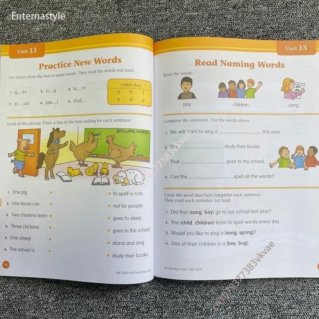 2 books Smart Start Visual Vocabulary English enlightenment textbook workbooks