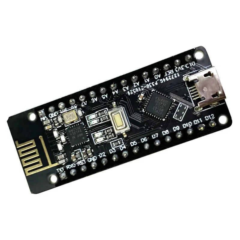 

RF-Nano для Arduino Nano V3.0, плата Nano типа C ATmega328P CH340, интегрированная NRF24L01 + 2,4G, беспроводная, совместимая с библиотекой RF24